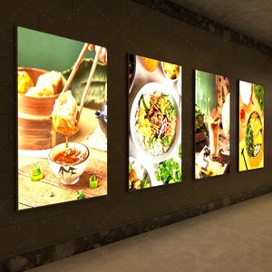 Letrero Publicitario, Panel Acrílico LED, Tablero <span class=keywords><strong>de</strong></span> Exhibición, Letreros <span class=keywords><strong>de</strong></span> Aluminio, <span class=keywords><strong>Caja</strong></span> <span class=keywords><strong>de</strong></span> <span class=keywords><strong>Luz</strong></span> - Product Image 4