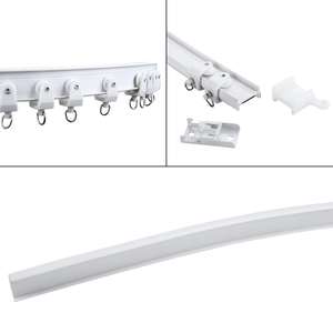 Пластиковый прочный больничный карниз, медицинский рельс, 2023 на складе, завод - Product Image 4