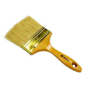 6 pouces Chine Offre Spéciale Produit Manche En Bois En Vrac Synthétique Tippered Filament Pinceau Ensemble - Product Image 2
