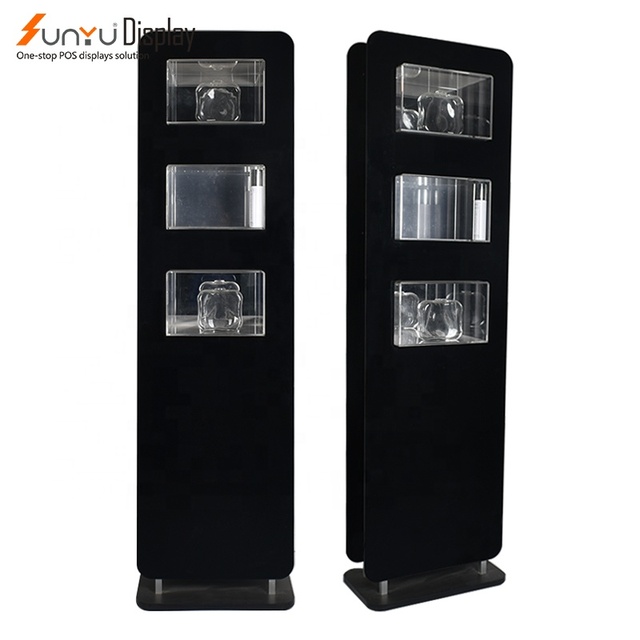 Professional Factory Custom High-Quality Acrylic Floor Display Stand Plexiglass Display Cabinet