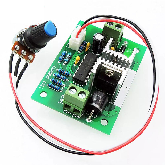CCM9 PWM DC Motor Speed Controller 12V-24V Unidirectional Governor DC Motor Stepless Regulation