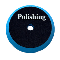 Tampon de polissage orbital de 6 pouces (150 mm) pour le ponçage, le polissage et le cirage, compatible avec les plateaux de support de 150 mm pour polisseuse de voiture