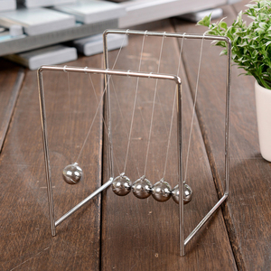 <span class=keywords><strong>Newton</strong></span>'s Culla in acciaio inox pendolo fisica giocattolo ufficio Stress sollievo da ufficio regalo Zen aziendale - Product Image 6