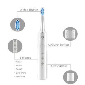 Toptan yetişkin elektrikli diş fırçası mini elektrikli diş fırçası çevre dostu sterilizasyon fonksiyonu ile