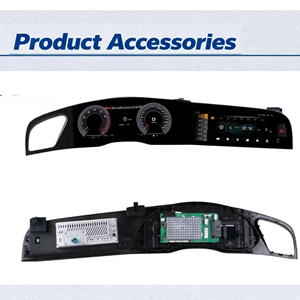 Lecteur multimédia radio DVD pour voiture Android pour Audi A4L A5 2009-2016, lecteur DSP audio, double écran, cluster numérique - Product Image 6