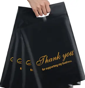 Various color of D cut custom mailing bags White Biodegradable plastic poly mailing bags high quality mail bag plastic