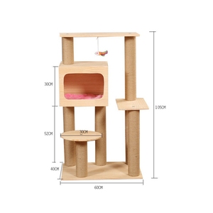 Wholesale <strong>DIY</strong> <strong>Cat</strong> Scratcher Furniture House <strong>Climbing</strong> <strong>Cat</strong> Tree - Product Image 1