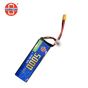 RC uçak çok rotorlu Quadcopter Drone Robot için 5000mAh 14.8V yarı katı hal Lipo pil - Product Image 6