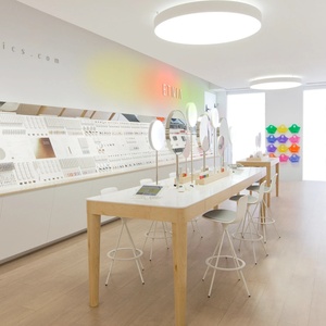 Diseño de Tienda de Perfumes de Lujo, Mostrador de Exhibición de Perfumes Personalizado, Stand Moderno para Tienda de Cosméticos de Belleza - Product Image 1