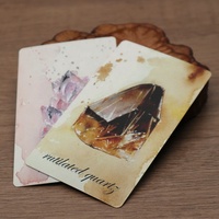 Bonne qualité d'impression Impression personnalisée de votre propre conception Cartes de tarot Deck dans la boîte supérieure et inférieure