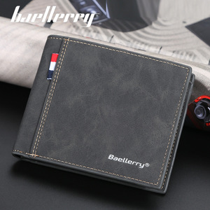 Baellerry Men's Slim <b>Wallet</b> 7 Inch PU Leather Multi-Card Slot Horizontal Credit Card <b>Holder</b> Everyday Use - Product Image 4