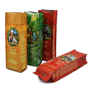 Sac d'emballage alimentaire de café <span class=keywords><strong>moulu</strong></span> à soufflets latéraux de grains de café - Product Image 2