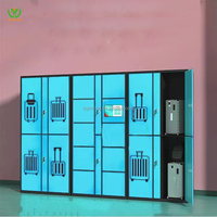 Yinlong Casier Intelligent de Consigne à Bagages Multisystème, Armoire de Rangement en Libre-Service