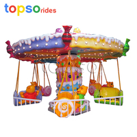 Manège à chaises volantes 12 places pour parcs d'attractions extérieurs/intérieurs – Équipement de fête foraine