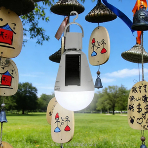 Bombilla Solar Portátil Ecológica IP65, Lámpara de Camping Recargable de Emergencia a Prueba de Agua con Lúmenes para Exteriores, Tiendas de Campaña y Cobertizos - Product Image 3