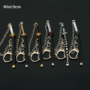 9cmミニカタナアニメキーホルダー悪魔スレイヤーメタルホットセールコレクションギフト - Product Image 6