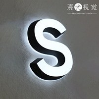Letras Luminosas Acrílicas Multicolores Personalizadas de 1x1 Pulgada para Publicidad, Carteleras, Fondos de Pared, Logotipos, Letreros de Tiendas