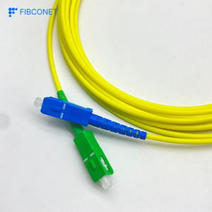 สายแพทช์ไฟเบอร์ออปติก SC/UPC-SC/APC แบบ <span class=keywords><strong>Simplex</strong></span> ขนาด 3.0 มม. G657A1 LSZH สายไฟเบอร์ออปติกสำหรับภายในอาคาร - Product Image 4