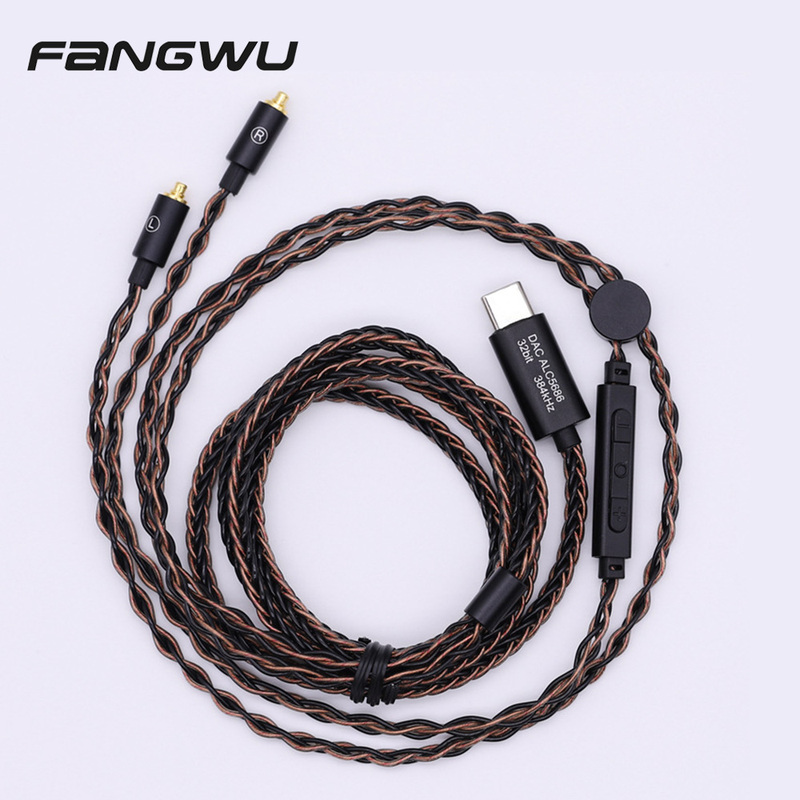 Custom Upgraded Diy Wire Earphones Braided