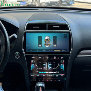 Krando เครื่องเสียงรถยนต์แอนดรอยด์สำหรับ Ford <span class=keywords><strong>Explorer</strong></span> 12 + 10นิ้ว, เครื่องเสียงรถยนต์มัลติมีเดีย2011 2019พร้อมแผง AC วิทยุรถยนต์ระบบจีพีเอส - Product Image 6