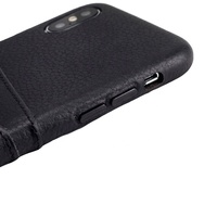 Étui portefeuille intégral en cuir pleine fleur pour iPhone X/XS – Vente en gros