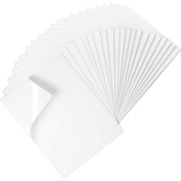 Impresión personalizada 13 "* 19" A4 A3 tamaño 8,25x11,7 pulgadas hoja de vinilo imprimible tamaño A3 papel adhesivo de vinilo brillante para impresora láser