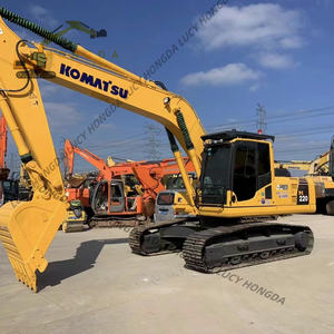 Excavadora sobre orugas Komatsu PC200 usada, motor 200 220, máquina de PC210-8 Komatsu importada, bomba de peso operativo de 20 toneladas PLC - Product Image 3