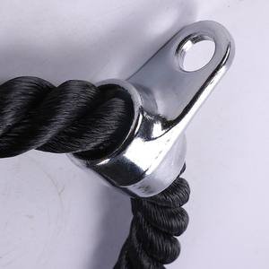 High Level Pull-down Trainer <strong>Triceps</strong> <strong>Extension</strong> Fitness Equipment Accessories Elastic Strap Double <strong>Rope</strong> - Product Image 3