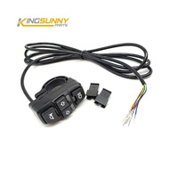 Interrupteur d'éclairage pour vélo électrique, interrupteur de lampe et de klaxon pour vélo électrique DK336 pour moto, bouton pouvant contrôler les clignotants