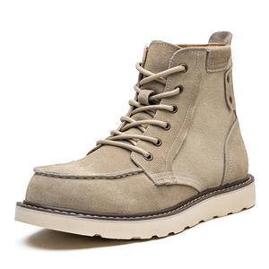 Botas Térmicas Unisex de Invierno, de Cuero Genuino, Impermeables, con Forro de Tela, Plantilla de Felpa, Suela Gruesa y Cómoda, de Goma EVERGREEN - Product Image 1