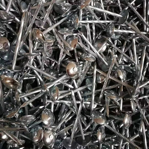 Clavos para Techo de Hierro al por Mayor de 2'', 2.5'' y 3'' con Vástago Retorcido, Galvanizados y con Arandela de Goma, Diseño de Cabeza de Paraguas - Product Image 5