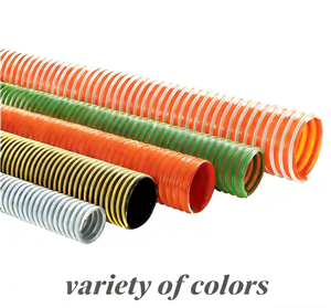 High Pressure Durable Grain PVC Suction Machine Flexible Hose Spiral Pipe Auger <strong>Cement</strong> Sand Powder <strong>Tube</strong> - Product Image 3