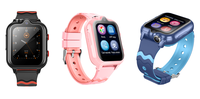Reloj Inteligente GPS 4G Antipérdida para Niños con SOS, Localización Remota en Tiempo Real, Rastreador GPS para Niños, Reloj con Teléfono Inteligente y Doble Cámara
