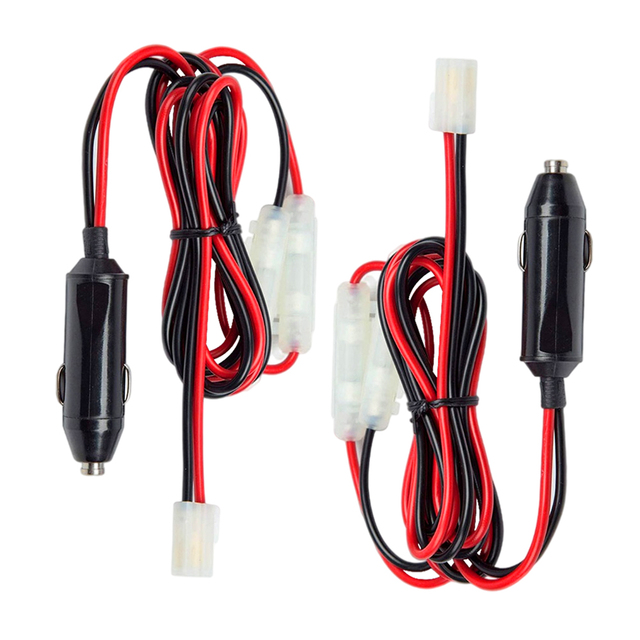 T-Shape Car Mobile Radio DC Power Cable CB Radio Power T Shape Adapter Mobile Transceiver Power Connector