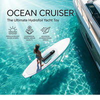 Propulseur sous-marin pour scooter aquatique, moteur de propulsion pour planche de paddle SUP, booster de sport aquatique à propulsion par jet, avec laisse