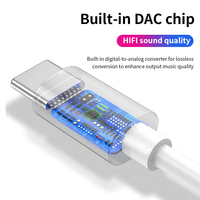 USB-C 3,5-mm-Kopfhöreradapter Neuer Typ-C-Anschluss AC-Ausgang Metall-Kunststoff-Konverter für iPhone PC Laptop-Handys Ladegerät