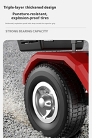 Scooter électrique pliable à 4 roues pour personnes âgées et handicapées, scooter de voyage compact avec siège pour seniors