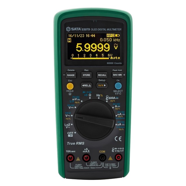 USA OLED Intelligent True RMS Digital Multimeter