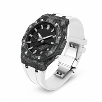 Accessoires Bracelet de luxe en fibre de carbone de 5e génération Boîtier de montre G Shock Bracelet de montre pour Ga2100