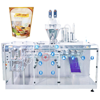 Petite échelle pas cher automatique 200g 500g 1kg poudre d'épices emballage de remplissage pochette zippée Machine d'emballage