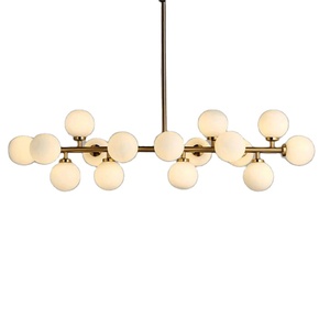 Nouvelle suspension moderne en verre dépoli pour intérieur - Product Image 1