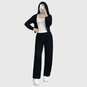 Vente chaude Ensemble 2 Pièces pour Femmes Tenue Légère de Luxe Échantillon Gratuit Fournisseur de Vêtements Vietnamiens Approvisionnement Direct - Product Image 2