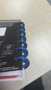 New Arrival B5 xoắn ốc kế hoạch tổ chức in DIY trường quà tặng với PVC bìa các tông nấm lỗ đĩa đĩa ràng buộc cho sử dụng - Product Image 5