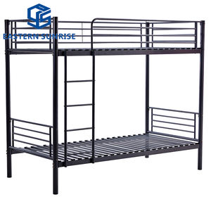 Lit superposé Queen en acier robuste moderne - Durable, sans bois, sans <span class=keywords><strong>faiblesse</strong></span> pour le salon et la chambre à coucher - Product Image 1