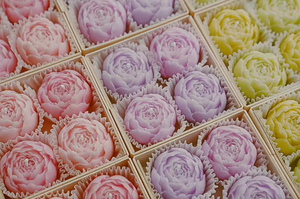 Ensemble de bougies aromatiques à la rose romantique, cire de soja naturelle, parfum longue durée, cadeau de confession pour la Saint-Valentin - Product Image 5