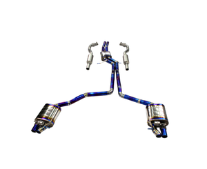 Tuyau d'échappement en titane haute performance de 1,2 mm d'épaisseur pour AUDI S6/S7/RS6/<span class=keywords><strong>RS7</strong></span>/C7 4.0T, silencieux de performance avec soupapes - Product Image 3