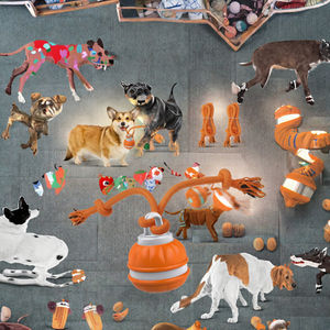 Lüks interaktif top köpek oyuncakları-köpekler için entelektüel egzersiz - Product Image 3