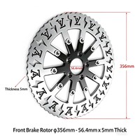 Disque de frein avant 14 pouces pour Harley Softail M8, compatible Street Bob, Low Rider ST, Fat Boy – Vente directe usine, en stock