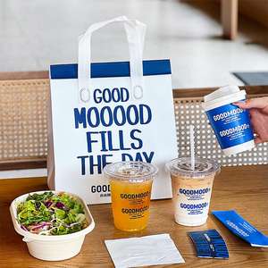 Sac fourre-tout isotherme réutilisable personnalisé en non-tissé résistant à la déchirure avec logo personnalisé pour café, supermarché, restaurant - Product Image 2