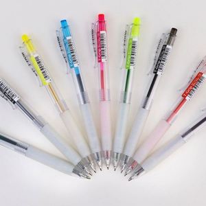 Custom Best Sale 0.7mm <b>Colorful</b> Retractable Ballpoint <b>Pen</b> Plastic Comfort Rubber Grip Office Student Stationery Supplies Smooth - Product Image 3